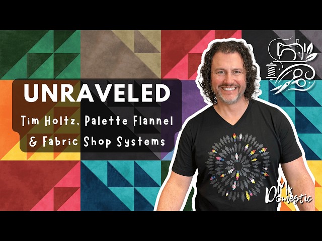 New Studio, Palette Flannel & Fabric Shop Systems | Unraveled with Mx Domestic