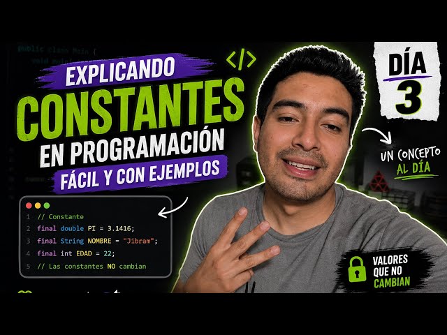 🚀 DAY 3: CONSTANTS in Programming | Learn to Code FROM SCRATCH