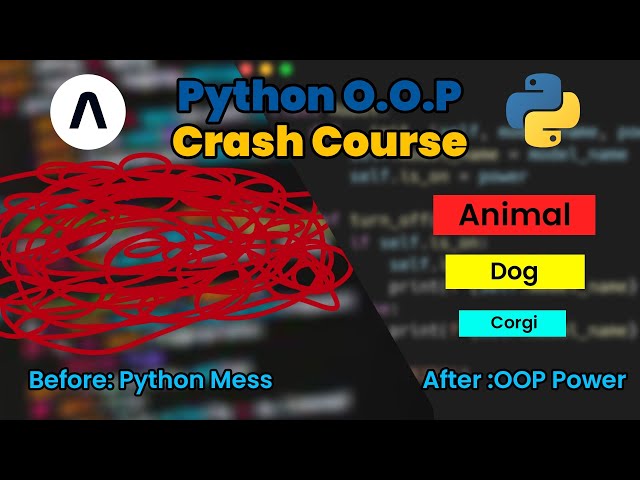 🐍 Crash Course: Object-Oriented Programming (OOP) in Python!