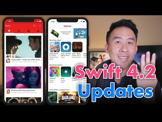 Swift 4.2 Xcode 10 Project Source Code Updates
