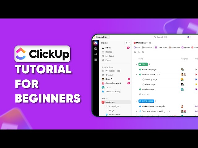 Complete ClickUp Tutorial for Beginners in 2026