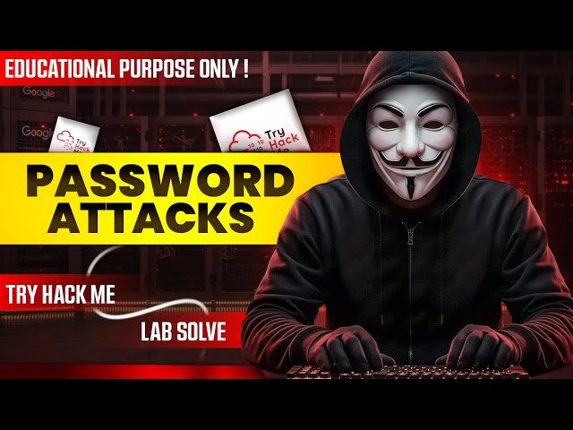 How Hackers Crack Any Password Explained | TryHackMe “Password Attacks” Hard Lab Walkthrough
