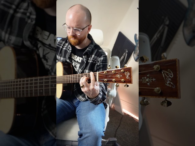 One of the most beautiful melodies ever written for one of the nicest guitars I’ve ever played!