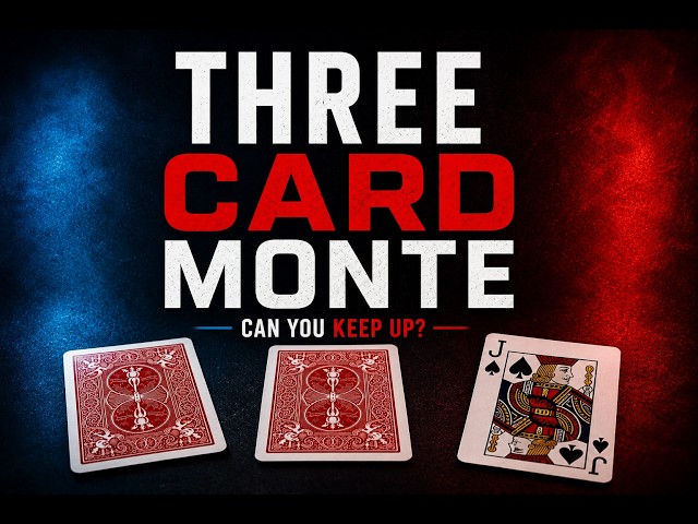 The 3 Card Monte NOBODY Teaches (Full Tutorial)
