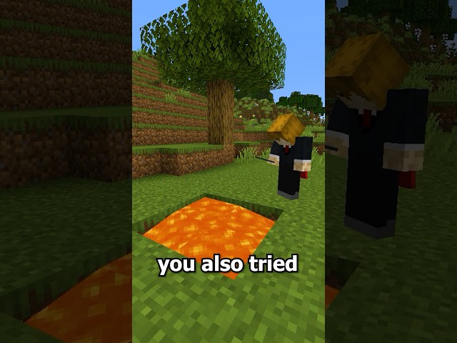 How to Get Infinite Lava in Minecraft (LAVA FARM) Java & Bedrock #minecraft #lava #farm