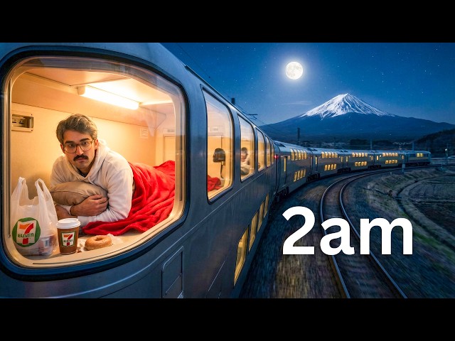 I Took a Sleep Capsule Train Across Japan