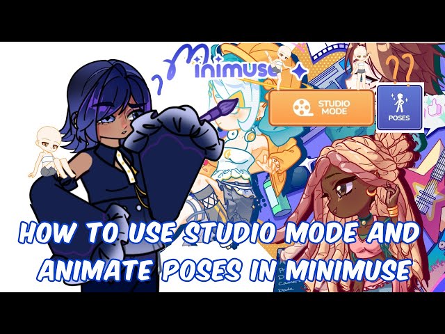 MiniMuse Poses & Studio Mode Tutorial! | Everything You Need to Know