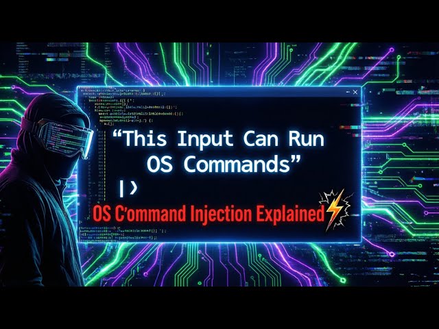 This Input Can Run OS Commands 😱 | OS Command Injection Explained