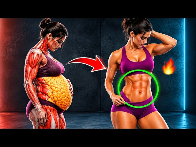 Do This 30-Min STANDING Workout Every Day to Lose Weight & Reduce FLABBY STOMACH Fat | At Home