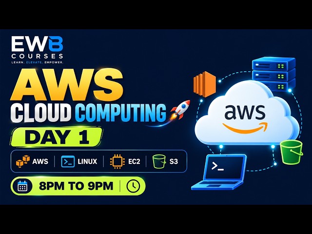 AWS Cloud Computing Internship Day 1 🚀 | AWS Basics, Linux, EC2, S3, VPC & DevOps Roadmap