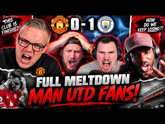 THIS CLUB IS FINISHED!😡 Man Utd Fans EXPLODE After City Defeat #mancity #markgoldbridge #fanreaction