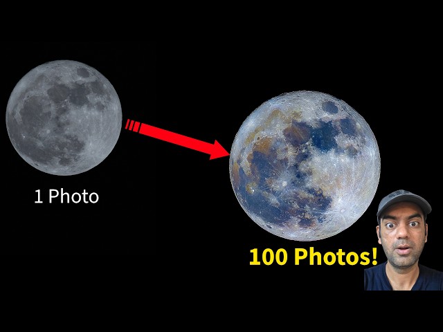 How to Stack Moon Photos | Mineral Moon Editing | Windows Only