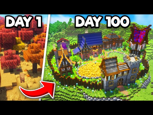 I Survived 100 Days In BETTER Minecraft Hardcore!