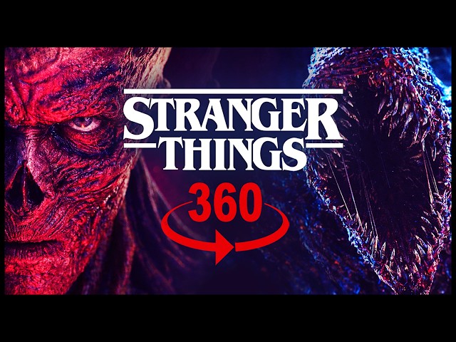 CAN YOU SURVIVE? Trapped in the Upside Down (360 VR)