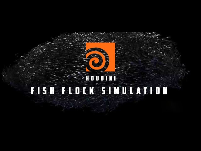 Houdini - Swarm of Fish - R&D - Wild VFX