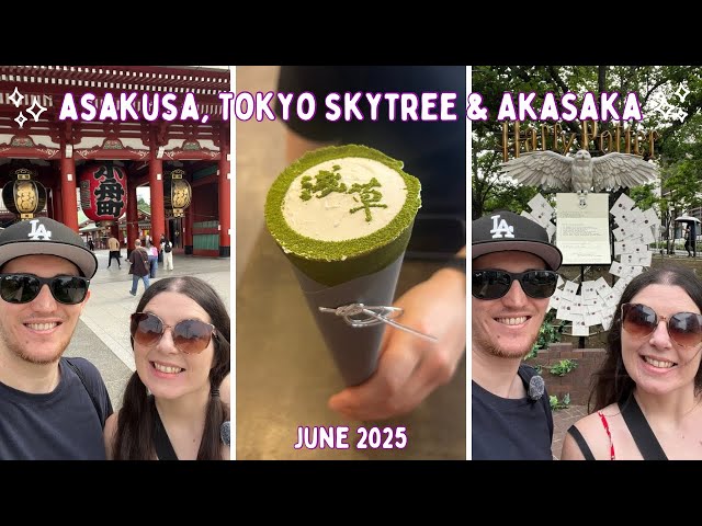 Asakusa Food, Senso-ji & Nakamise St | Tokyo Skytree & Harry Potter Store Akasaka | DAY4 P1 JUNE25