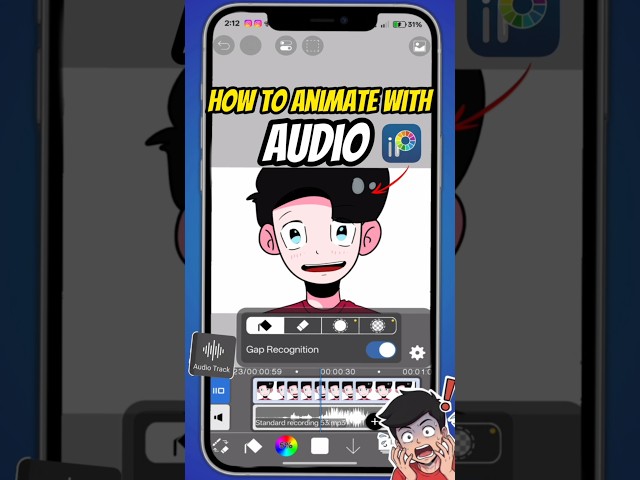 How to Animate in Ibis Paint x with Audio..| Ibis Paintx Animation Audio Add Feature ! #ibispaintx