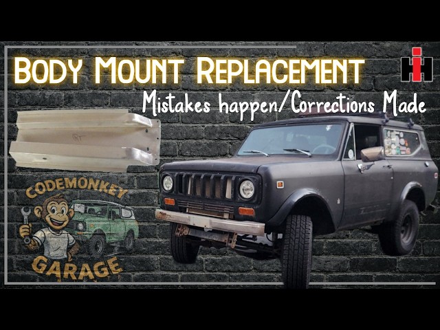 Center cab mount replacement goes WRONG! But we make it right!   (Ep 8)