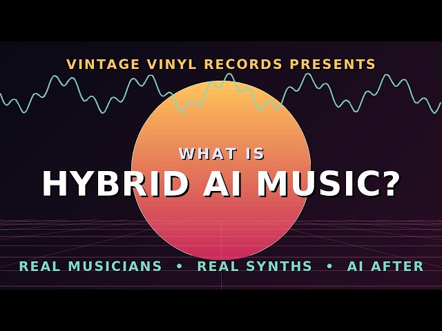 How is Hybrid AI Music Different From Just AI Music? An Example in Progressive & Psychedelic Rock.