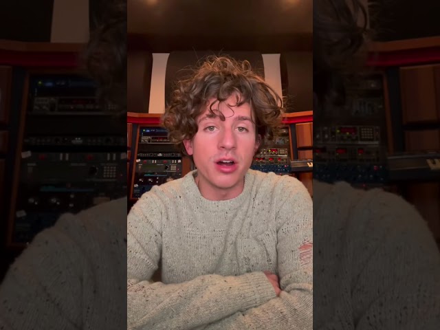 “I’m almost done with this Light Switch song..” Charlie Puth via TikTok | October 2, 2021