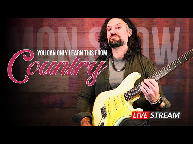 Things than only COUNTRY GUITAR can teach you...