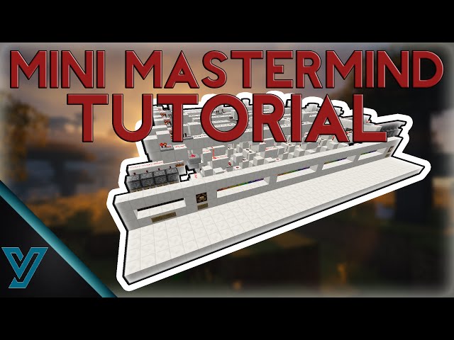 Redstone MASTERMIND in Minecraft [TUTORIAL]