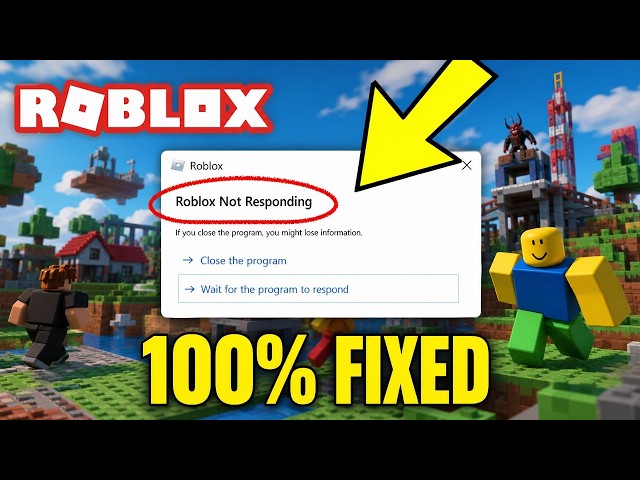 How To Fix Roblox Client Not Responding Windows 11