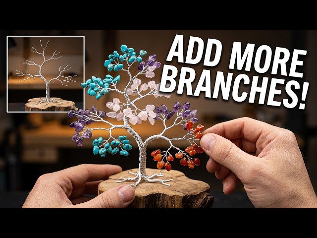 Wire Bonsai Tree Upgrades | Adding New Branches