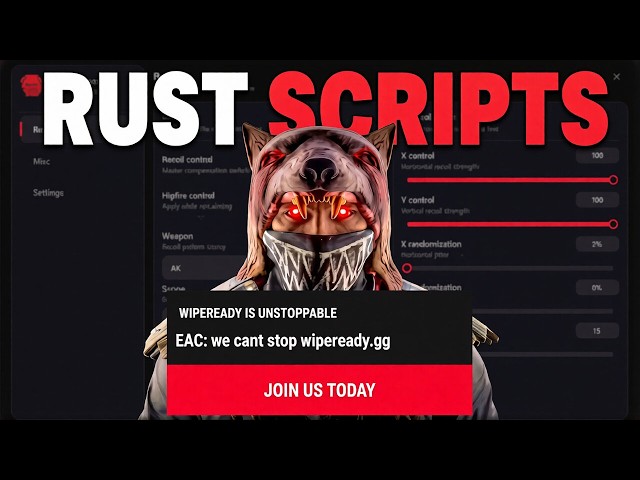 I used Rust Scripts to DOMINATE Clans on a 1000 POP Server..