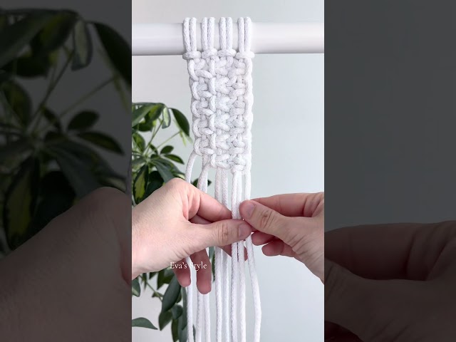 💕✨#macrame #macrameinspiration #macrametutorial #macramelove #macramepatterns #macrameknots