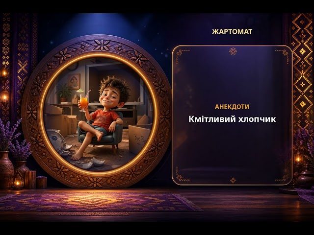 Анекдоти: Кмітливий хлопчик 🧒 | Data Science експеримент: Прогноз ШІ 9.0/10