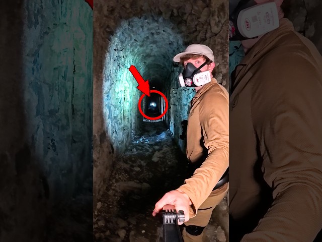 They tried to hide in a mountain! #abandonedplaces #exploring  #adventureexploring #mystery #creepy