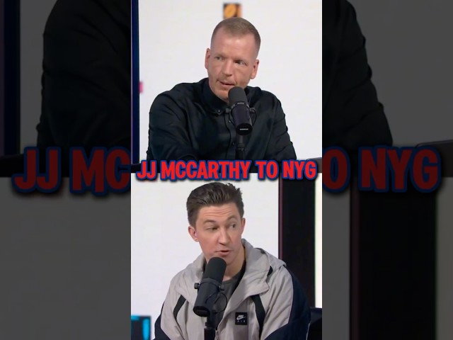 J.J. McCarthy to the Giants 👀