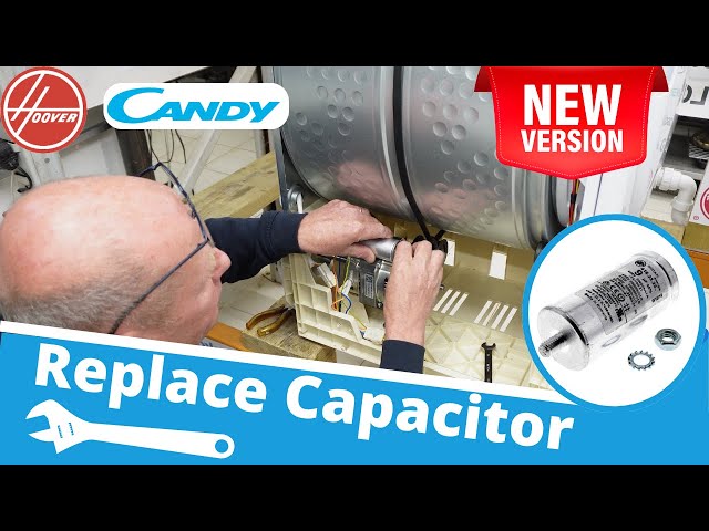 Tumble dryer not turning? Hoover Candy How to replace the Motor Capacitor
