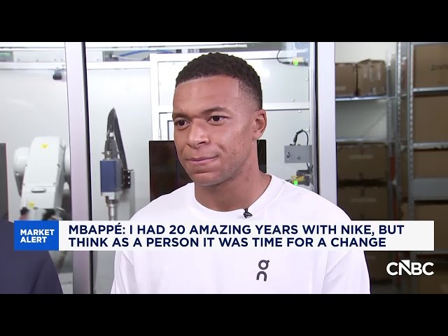 On Holding signs Kylian Mbappé in a 10-year partnership