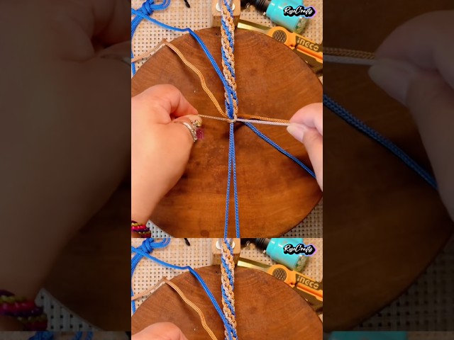 Easy macrame pattern #remix #shorts #macrame #tutorial