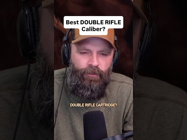 Best DOUBLE RIFLE Caliber? #pursuitwithcliff