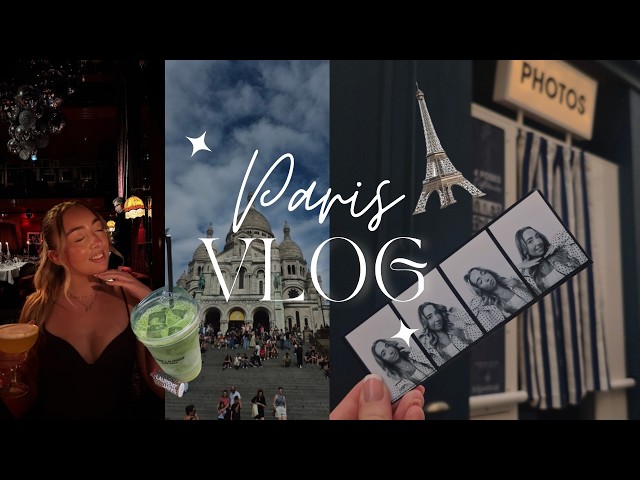 36 hours in PARIS ! | girls trip (sightseeing, YSL cafe, dinner show)