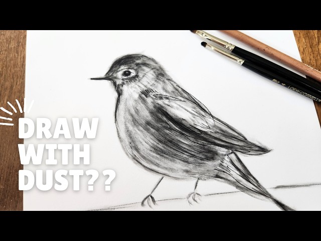 I Painted a Bird With DUST?! You Have to See This Technique!