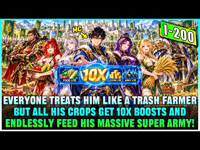 Boy's System Boosts Crops 10x, Turns Farmers Into Super Soldiers, Helping Him Build a Mighty Empire!