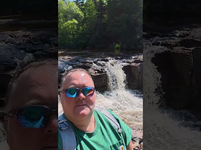 Upper Goosebury Falls, northern MN