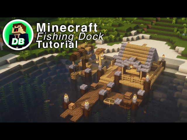 Minecraft: Fishing Dock Tutorial