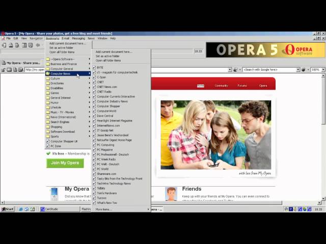 The Opera's Evolution (Opera Browser) 1/2