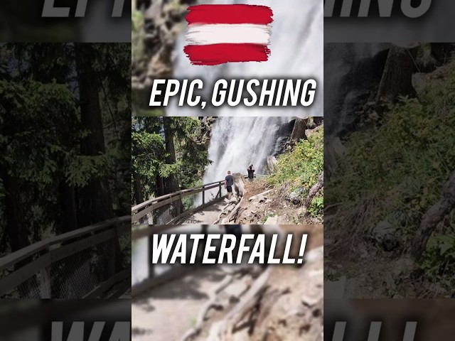 Austria Waterfall, Stuibenfall - Tyrol #austria #waterfall #tyrol #stuibenfall #europetravel