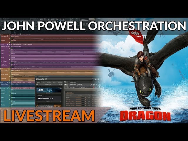 Track From Scratch: "John Powell - How To Train Your Dragon" Type Orchestration