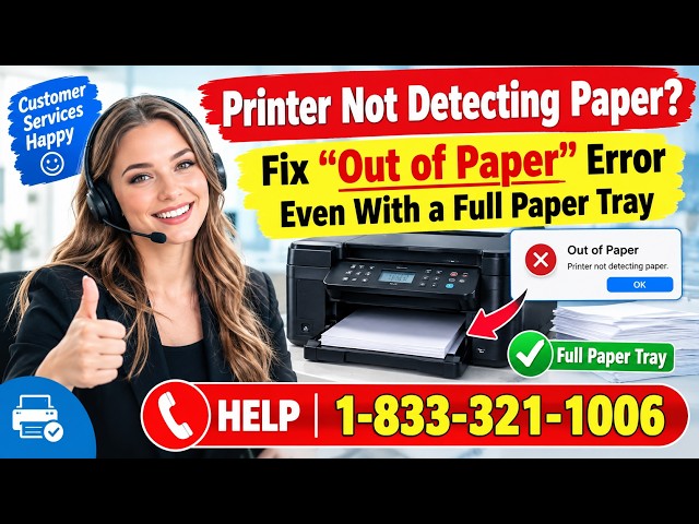 Printer Says Out of Paper When It’s Full? Try These Quick Fixes Before Calling HELP