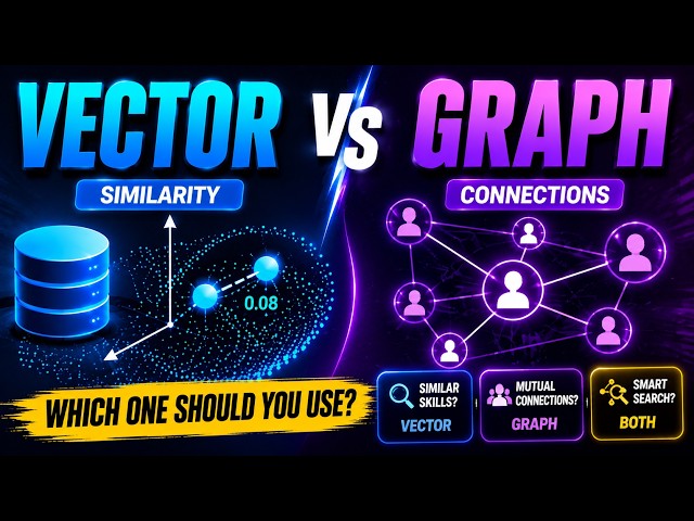 Vector vs Graph DB: Which One Should You Use?
