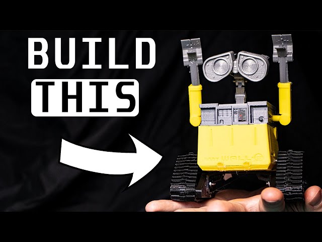 How To Make a Baby Wall-E Robot