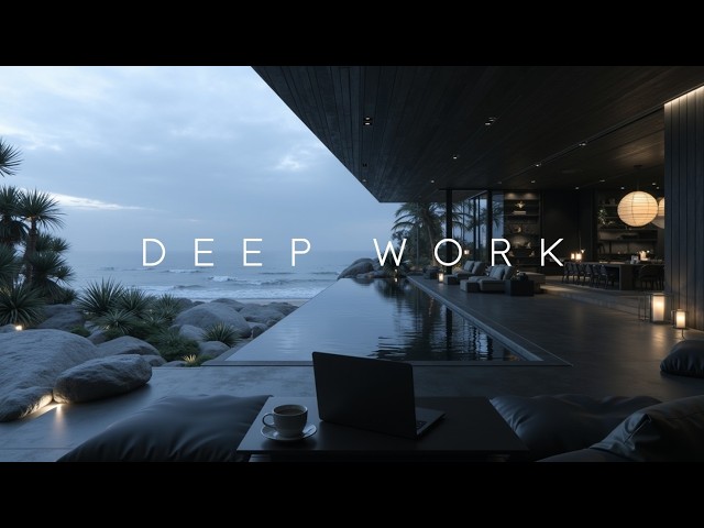 Ambient Focus Music For Late Night Study | Deep Focus Beats For Writing And Concentration