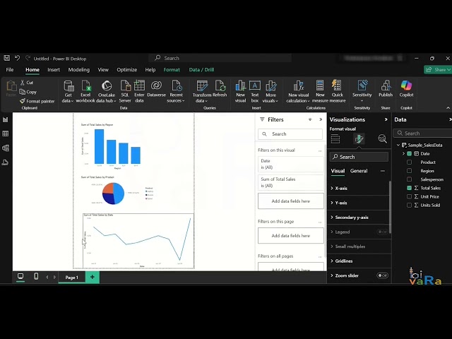 Power BI Tutorial for Beginners 🚀 | Build Your First📊 Dashboard in 10 Minutes!⏱️